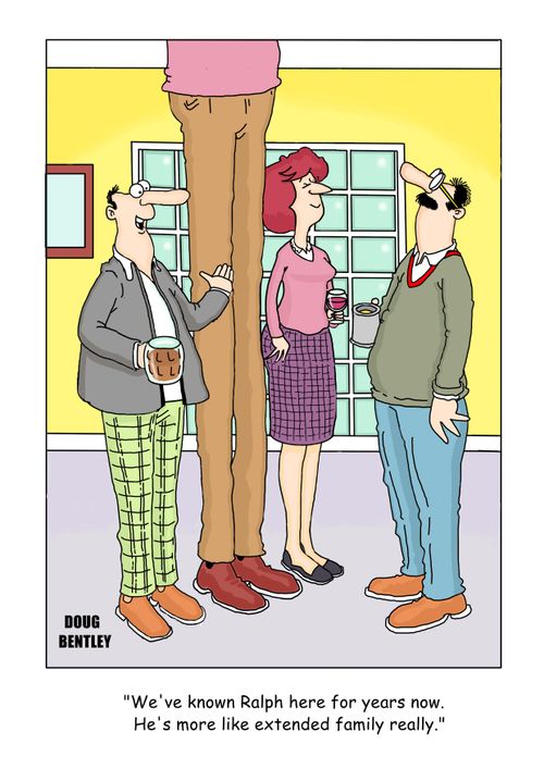 "We've known Ralph here for years now. He's more like extended family really."