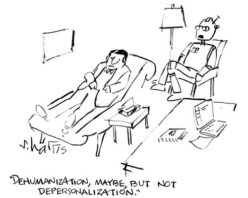 "Dehumanization, maybe, but not depersonalization."