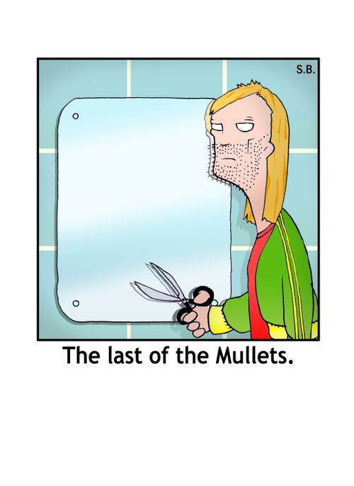 The last of the mullet.