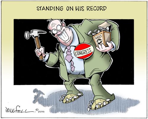 Standing on His Record