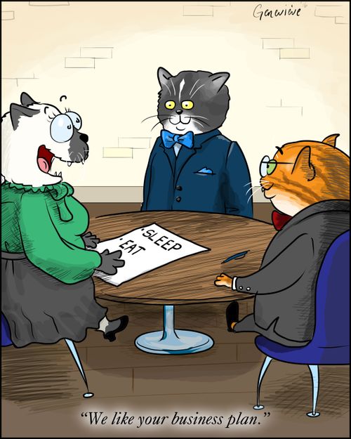 "We like your business plan."