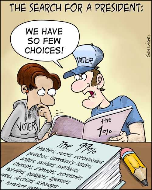 The Search for a President: "We have so few choices!"