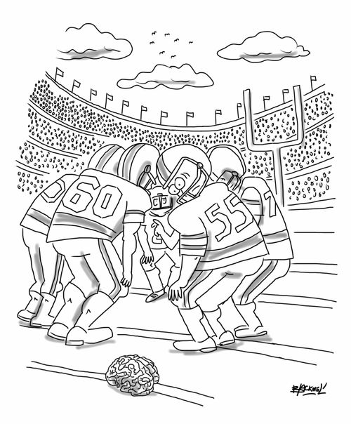 Brains on the field.