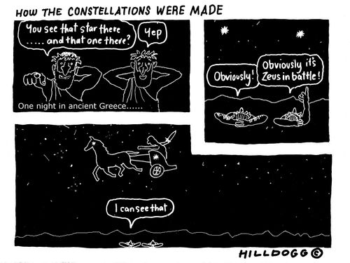 How the Constellations were made...