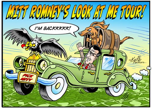 Mitt Romney's 2016 Look At Me Tour!