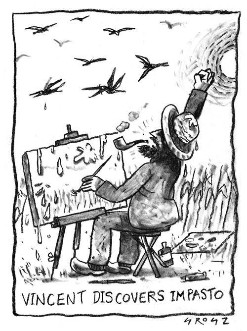 Vincent Discovers Impasto