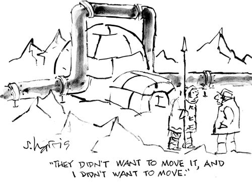 "They didn't want to move it, and I didn't want to move."