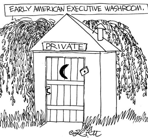 Early American Executive Washroom