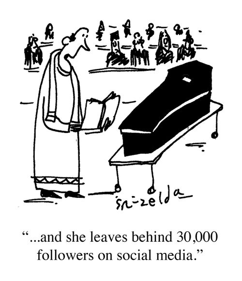 "...and she leaves behind 30,000 followers on social media."