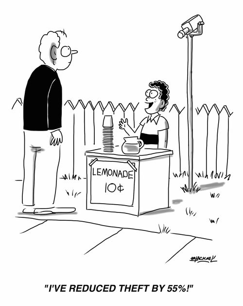 "I've reduced theft by 55%!"
