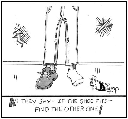 As they say - if the shoe fits - find the other one!