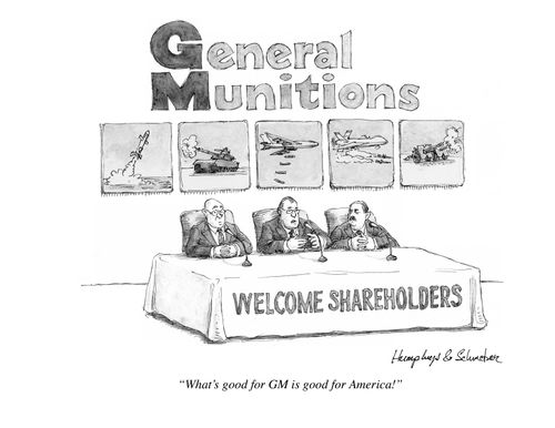 "What's good for GM is good for America!"