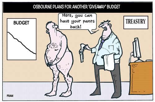 Osbourne plans for another 'Giveaway' Budget