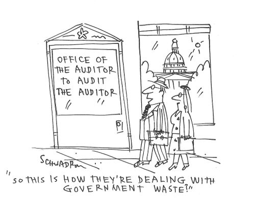"So this is how they're dealing with government waste?"