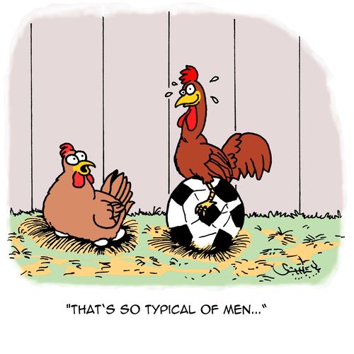 "That's so typical of men..."