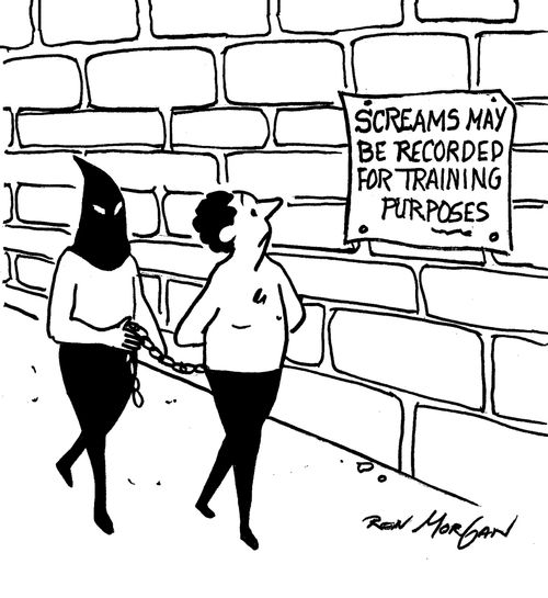 Screams may be recorded for training purposes.