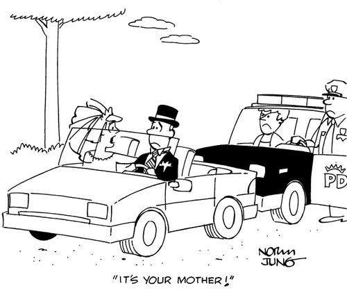 "It's your mother!"