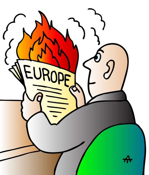 Flames in Europe