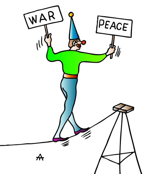 The Balancing Act of War and Peace