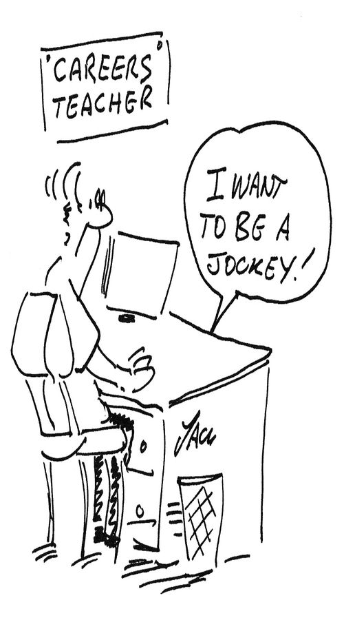"I want to be a Jockey."