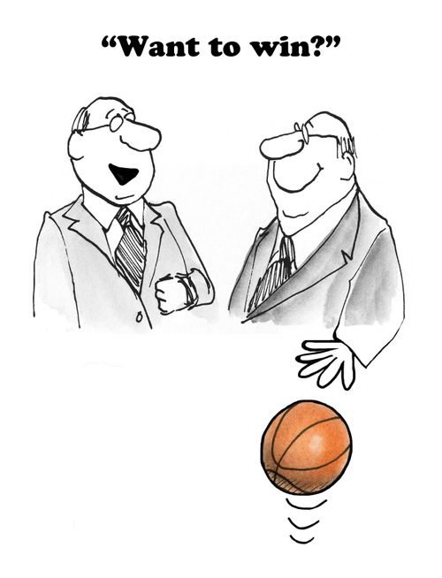 "Want to win?"