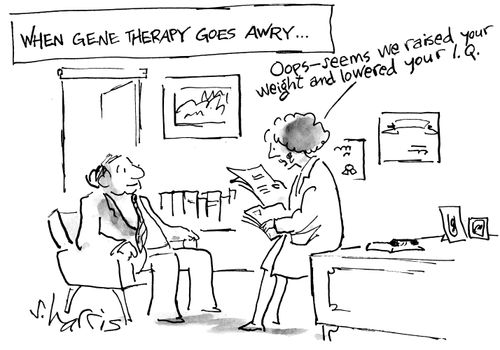 "When gene therapy goes awry..."