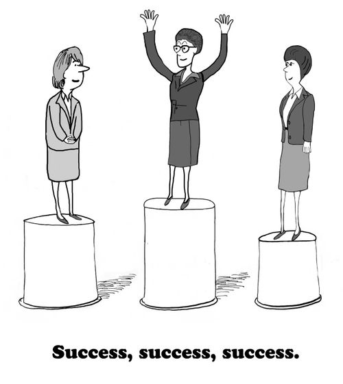 Success, success, success.