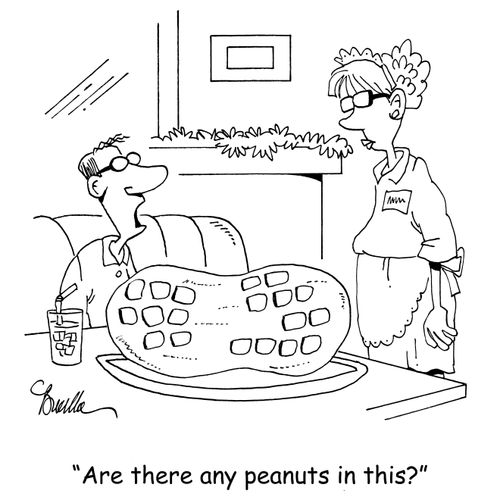 "Are there any peanuts in this?"