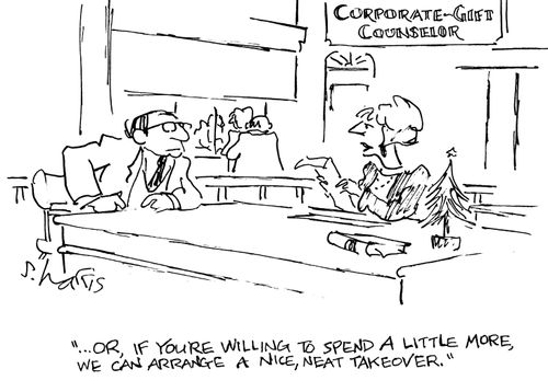 "...or, if you're willing to spend a little more, we can arrange a nice, neat takeover."