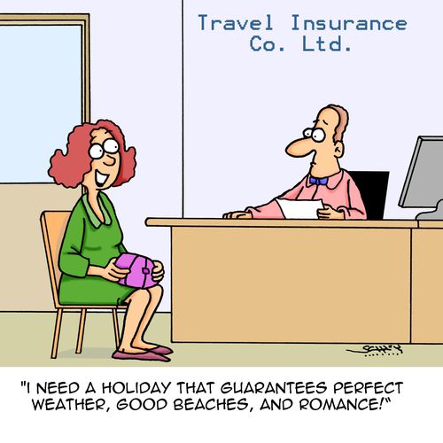 "I need a holiday that guarantees perfect weather, good beaches and romance!"