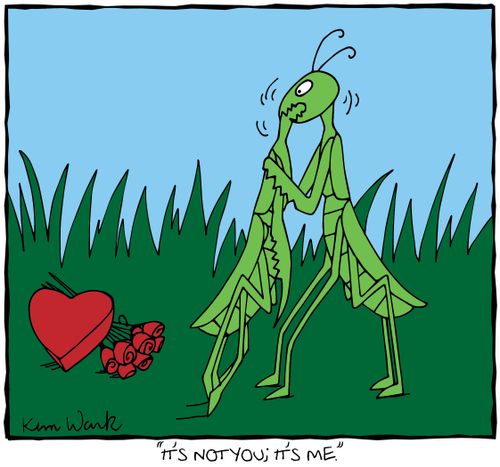 "It's not you; it's me."