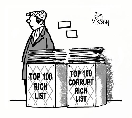 Top 100 Corrupt Rich List