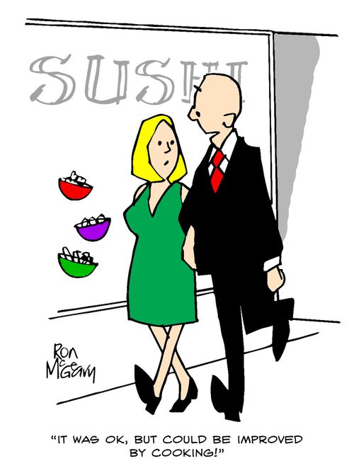 "It was ok, but could be improved by cooking!"