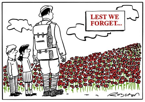 Lest we forget...