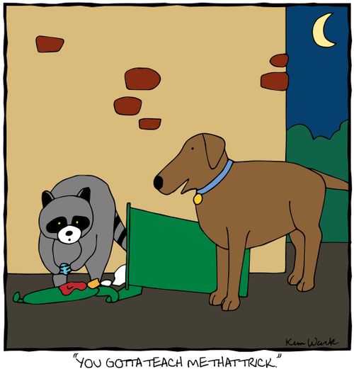 "You gotta teach me that trick."