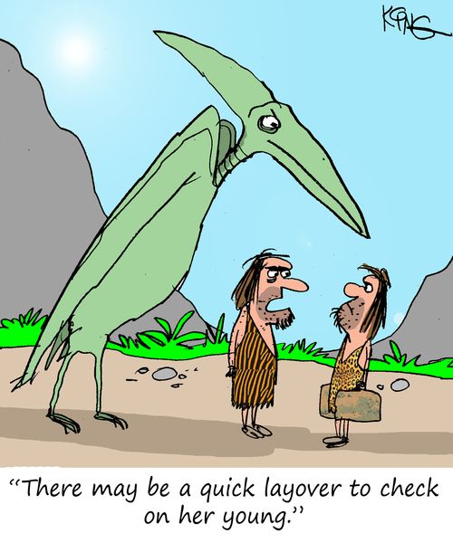 "There may be a quick layover to check on her young."
