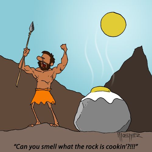 "Can you smell what the rock is cookin'?!!!"