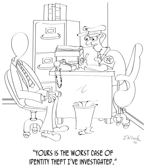 "Yours is the worst case of identity theft I've investigated."