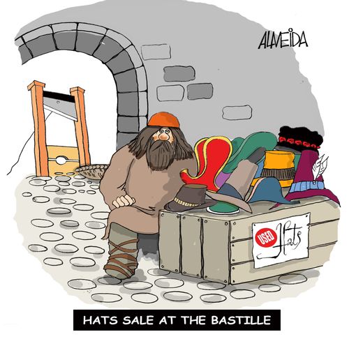 Hats Sale at the Bastille