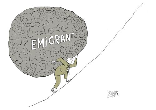 Emigrant Sisyphus