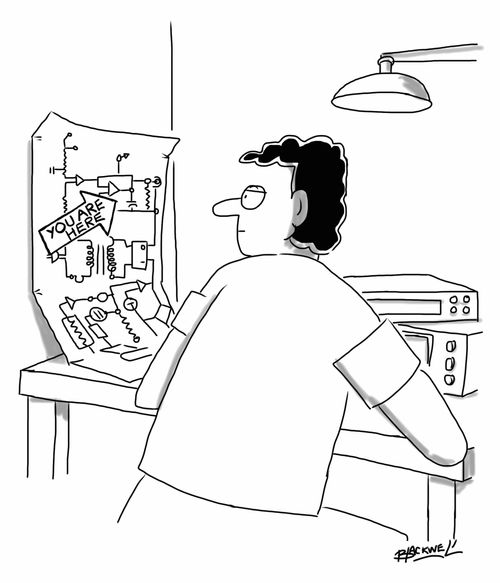 You Are Here on the wiring diagram