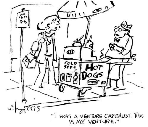 "I was a venture capitalist. This is my venture."
