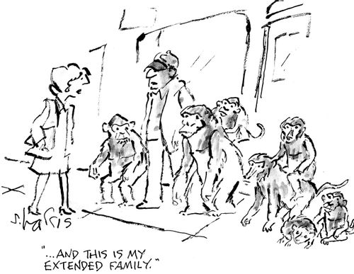 "...an this is my extended family."