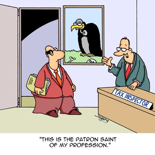 "This is the patron saint of my profession."