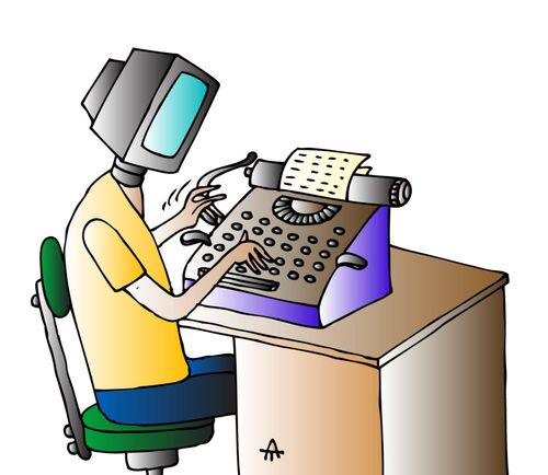 Typewriter Versus Computer