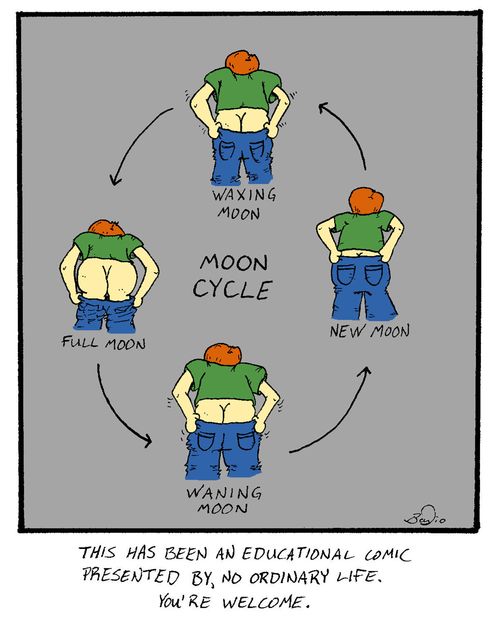 This has been an educational comic presented by, No Ordinary Life.  You're welcome. 