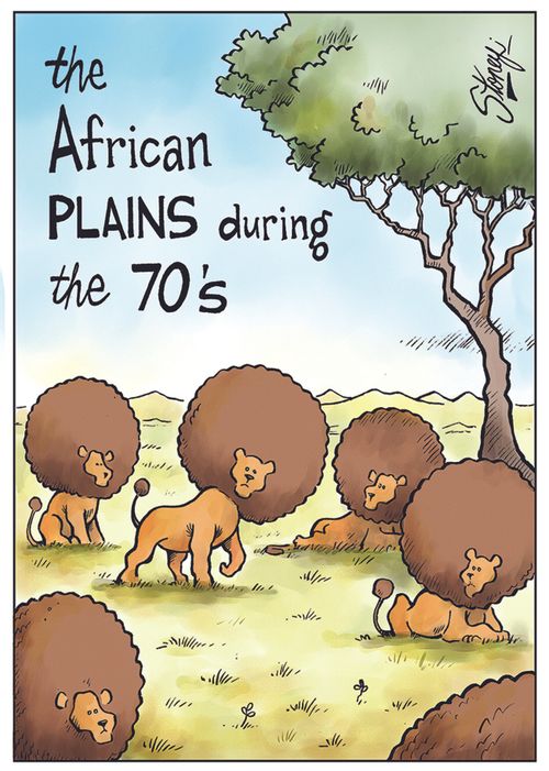 The African Plains during the 70's.