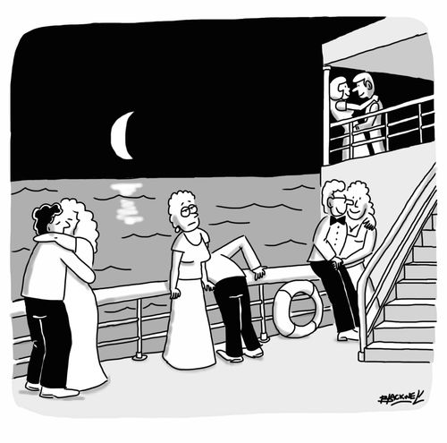 Romantic Cruises....except for cases of seasickness.