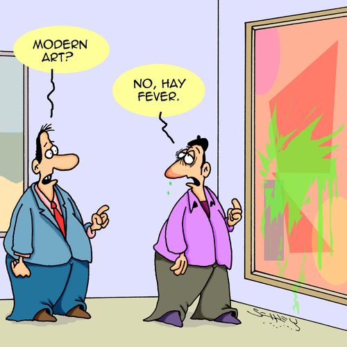 "Modern art?"