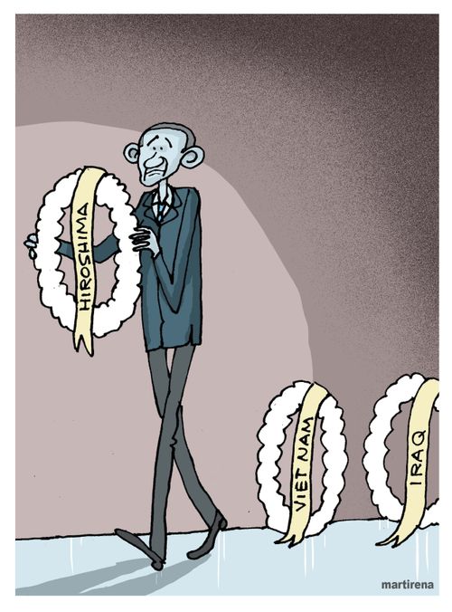 Obama's Tribute Hiroshima